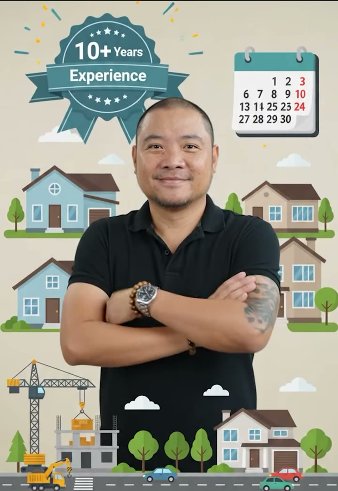 Kuya Erick, with more than 10 years of experience designing and building homes